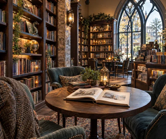 A quiet corner for other worlds: illustrative venue concept