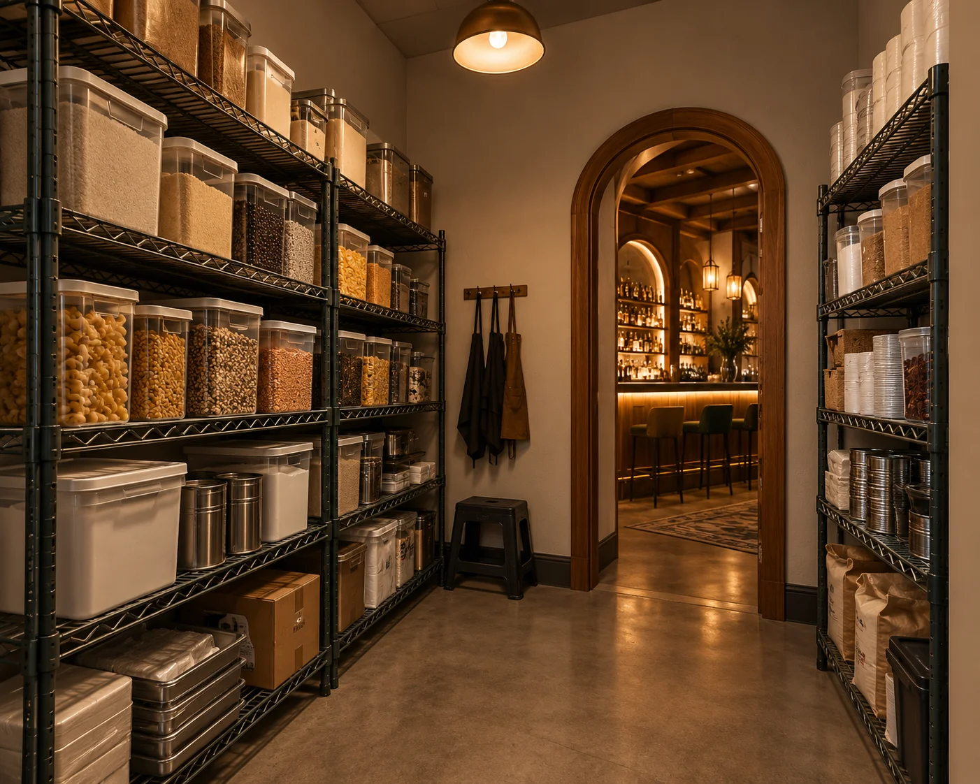 Realistic concept of Dry Goods
