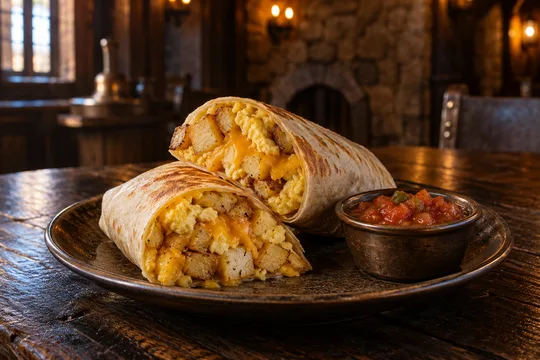 Dawnwatch Wrap: illustrative menu concept