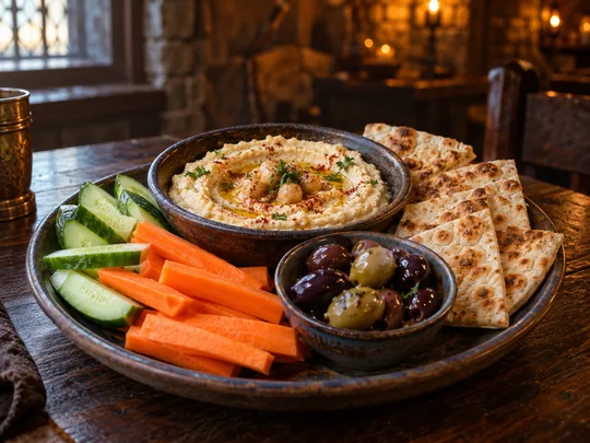 Wayfarer’s Platter: illustrative menu concept