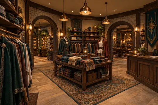 Realistic concept visualization of The Quartermasters Hearth