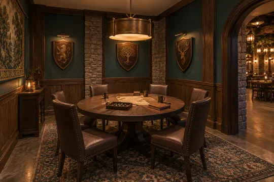The Round Table concept: Entrance-side perspective